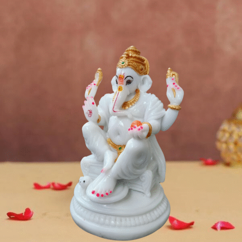 Round stand Ganesh [E] - Image 4
