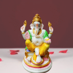 Round stand Ganesh [C]
