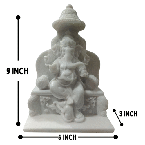 Sinhasan ganesh [WHITE] - Image 2