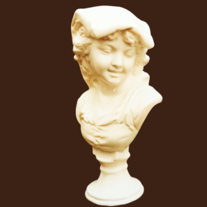 Smiling bust