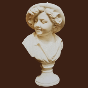 Smiling bust