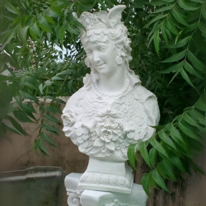 Dollar bust white