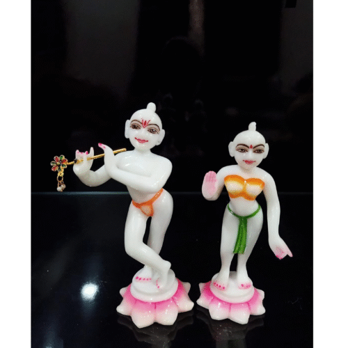 iskcon Radha krishna (small white] - Image 2