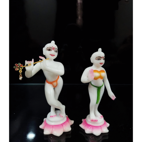 iskcon Radha krishna (small white] - Image 3