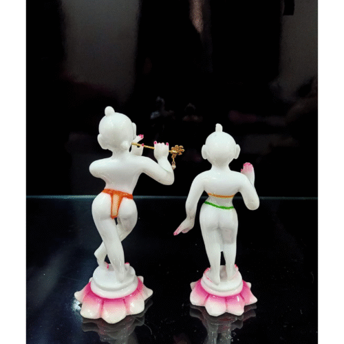 iskcon Radha krishna (small white] - Image 8