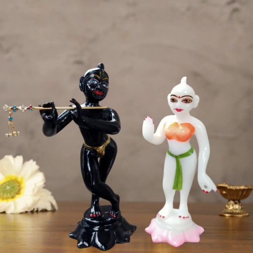 iskcon Radha Krishna [small black ] - Image 5