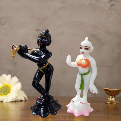 iskcon Radha Krishna [small black ] - Image 7