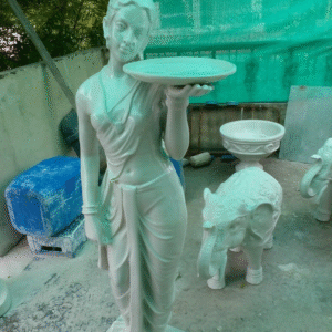 lady with bowl