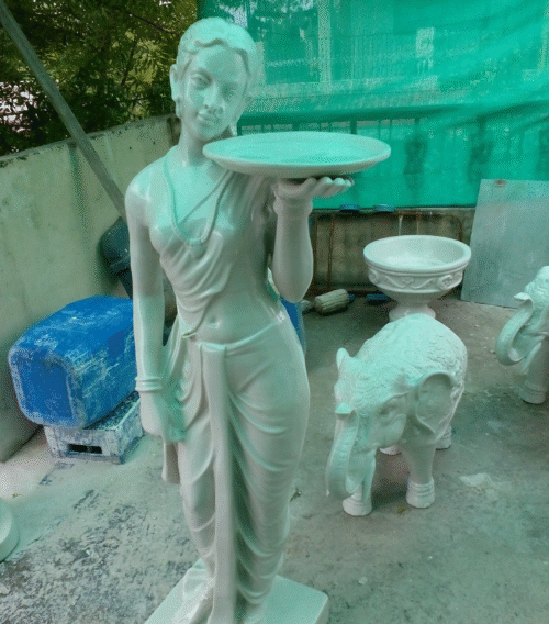 lady with bowl