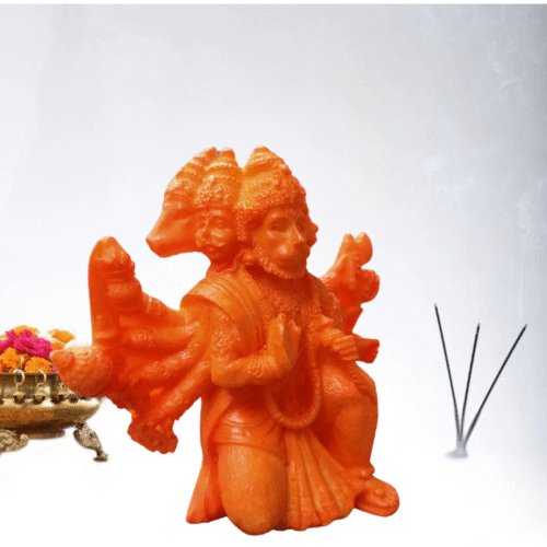 Panchmukhi Hanuman (orange ] - Image 9
