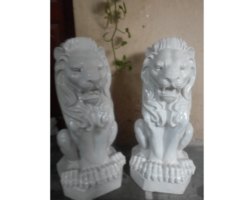 Sitting Lion (W) Small