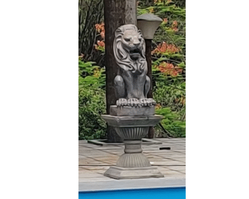 Sitting Lion (Textured)small