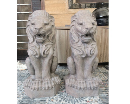 Sitting Lion (Textured)small - Image 6