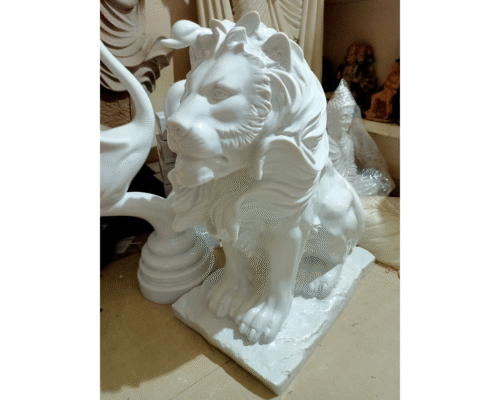 Big Sitting Lion (W) - Image 10