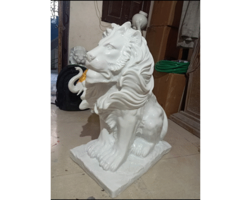 Big Sitting Lion (W) - Image 11