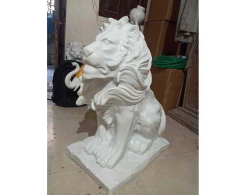 Big Sitting Lion (W) - Image 5