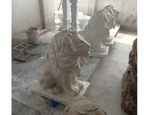 Big Sitting Lion (W) - Image 6