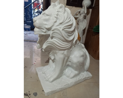Big Sitting Lion (W) - Image 7