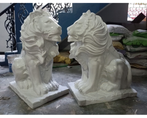 Big Sitting Lion (W) - Image 9