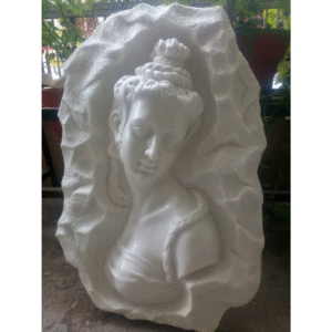 Stone lady frame